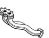 FONOS 02957 Exhaust Pipe